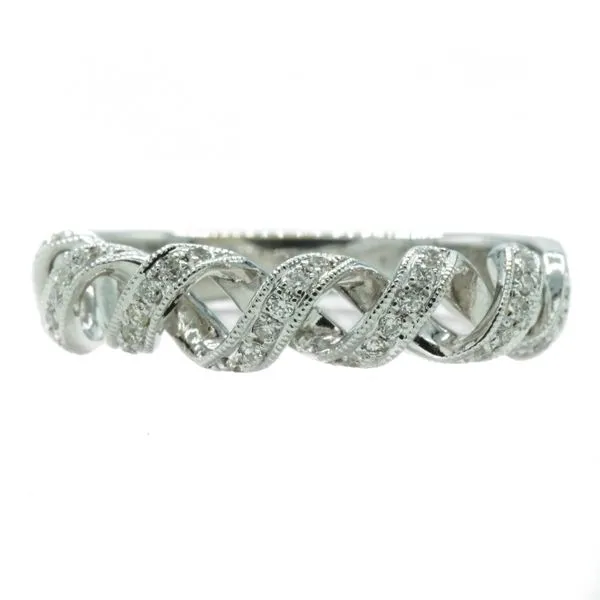 S. Kashi .40ctw Diamond Band - 14k White Gold Lumina Gem Wilmington, NC