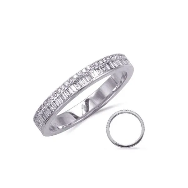 S. Kashi .45ctw Diamond Band- 14k White Gold Lumina Gem Wilmington, NC