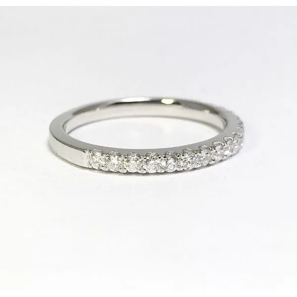Lumina Gem Signature Collection White Gold Diamond Wedding Band Lumina Gem Hampstead, NC
