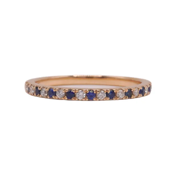 Diamond and Sapphire Band Lumina Gem Hampstead, NC