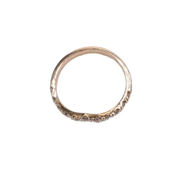 .70ctw Diamond Soft V Band- 14k Yellow Gold Image 2 Lumina Gem Hampstead, NC