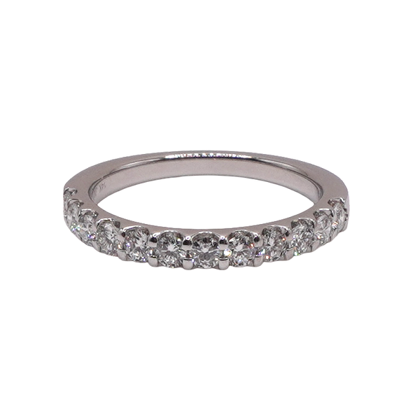 14k White Gold Diamond Band Lumina Gem Wilmington, NC