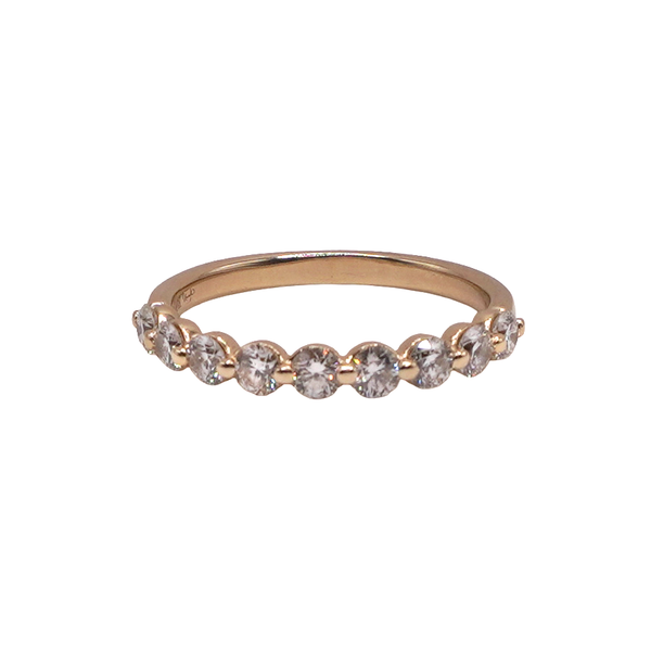 .75ctw Diamond Band- 14k Yellow Gold Lumina Gem Wilmington, NC