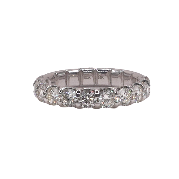 1.60ctw Diamond Band- 14k White Gold Lumina Gem Wilmington, NC