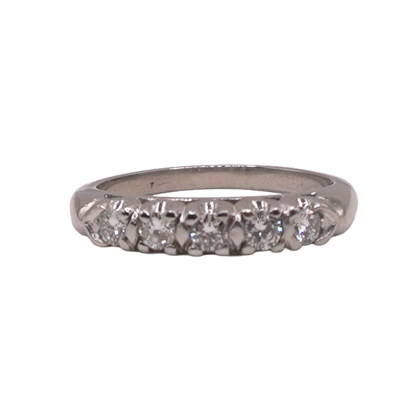.25ctw Diamond Band- Platinum Lumina Gem Wilmington, NC