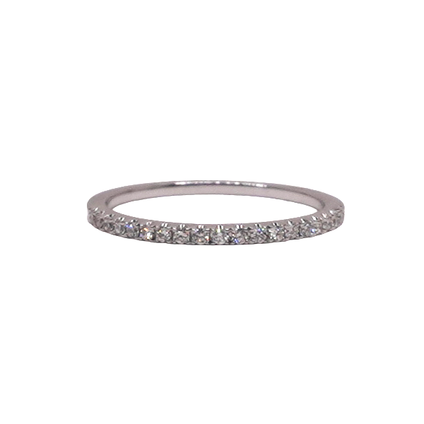 .21ctw Diamond Fishtail Setting Band- 14k White Gold Lumina Gem Wilmington, NC