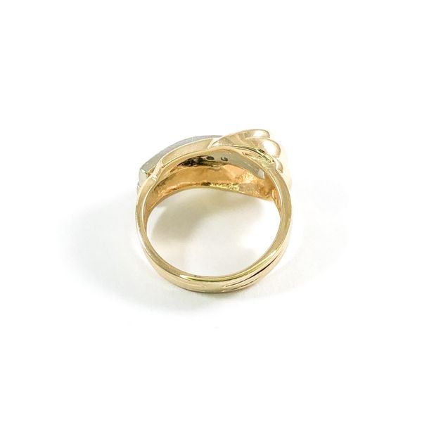 Diamond and Yellow Gold Fashion Ring Image 3 Lumina Gem Wilmington, NC