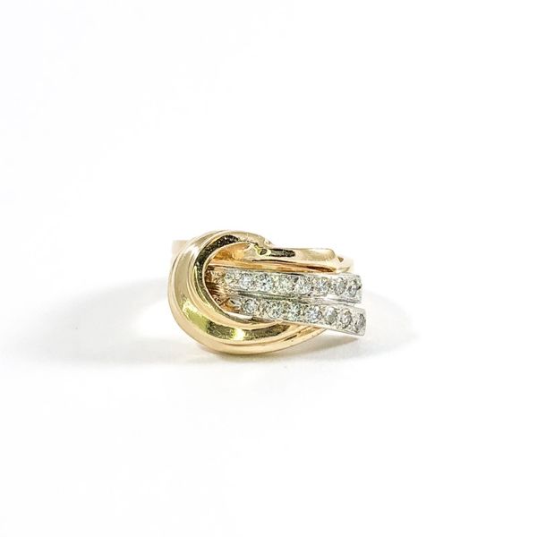 Diamond and Yellow Gold Fashion Ring Lumina Gem Wilmington, NC