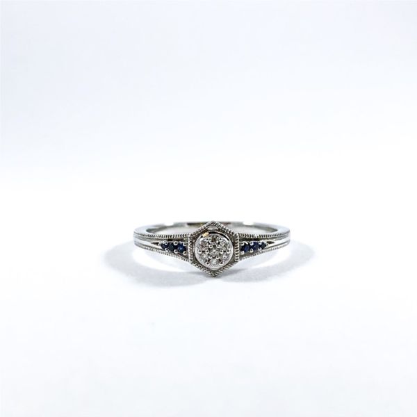 Diamond and Sapphire Ring Lumina Gem Wilmington, NC