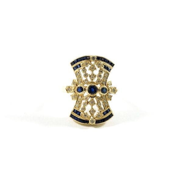 Sapphire and Diamond Fashion Ring Lumina Gem Wilmington, NC