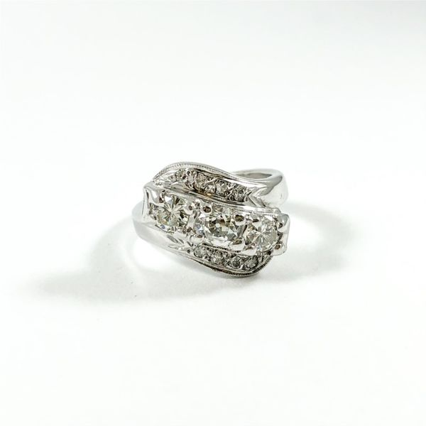 1ctw Diamond Fashion Ring - White Gold Image 2 Lumina Gem Wilmington, NC
