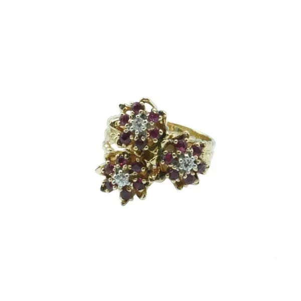 Ruby and Diamond Ring - Yellow Gold Lumina Gem Wilmington, NC