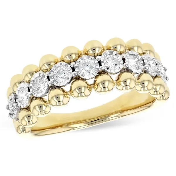 Allison Kaufman Diamond Band - Yellow Gold Lumina Gem Wilmington, NC