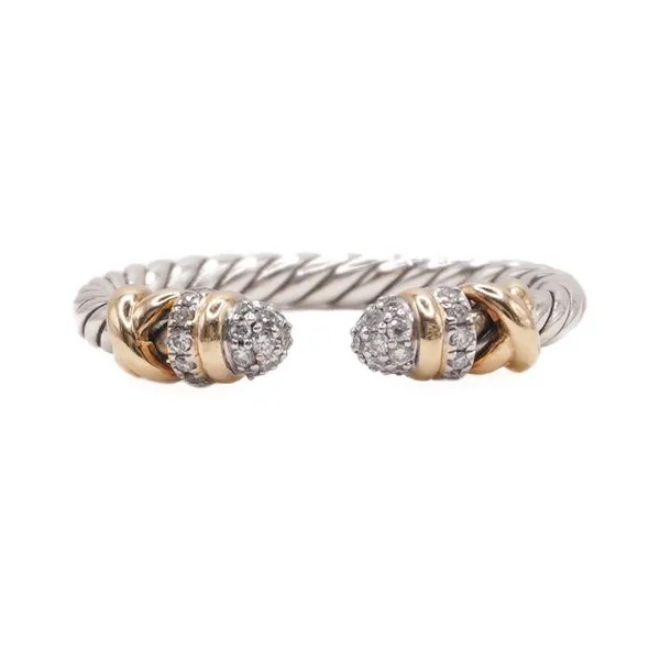 David Yurman Petite Helena Open Diamond Ring Lumina Gem Wilmington, NC