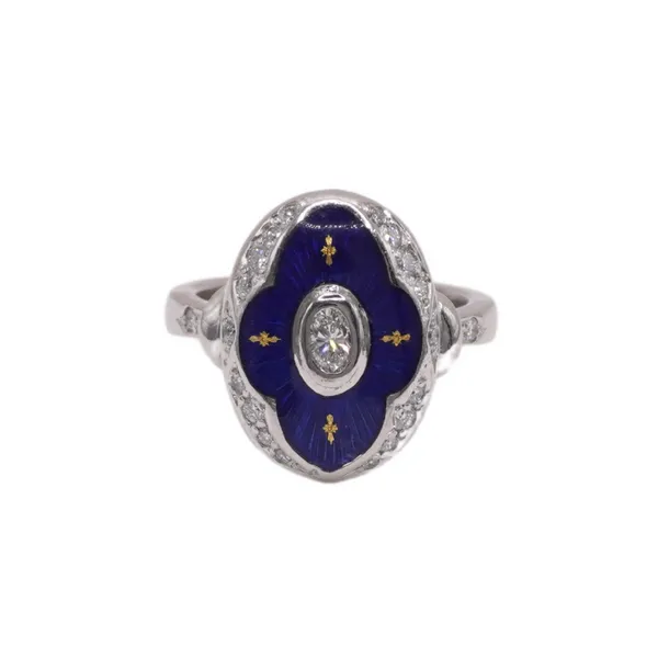 Diamond Faberge Ring by Victor Mayer Lumina Gem Hampstead, NC