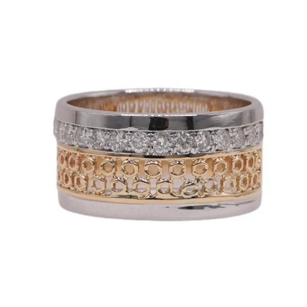 Aiya Designs .45ctw Diamond Wide Ring Lumina Gem Hampstead, NC
