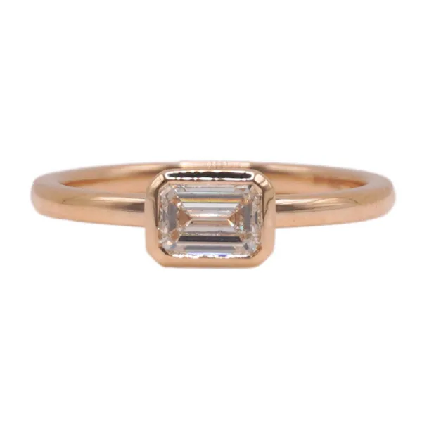 .70ct Emerald Cut Diamond Ring Lumina Gem Hampstead, NC