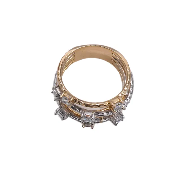 Dimaond 14k Two Tone Fashion Ring Image 3 Lumina Gem Hampstead, NC