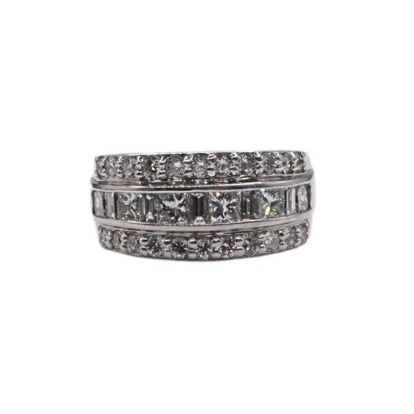 2ctw Diamond Band- 14k White Gold Lumina Gem Hampstead, NC