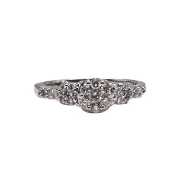 Diamond Ring- 14k White Gold Lumina Gem Hampstead, NC