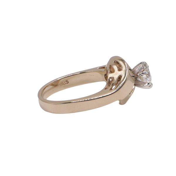 Approximately .75ct Diamond Ring- 14k Yellow Gold Image 2 Lumina Gem Wilmington, NC