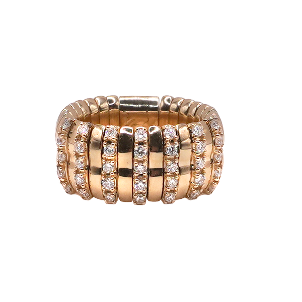 .55ctw Diamond Pickleball Ring- 14k Yellow Gold Lumina Gem Wilmington, NC