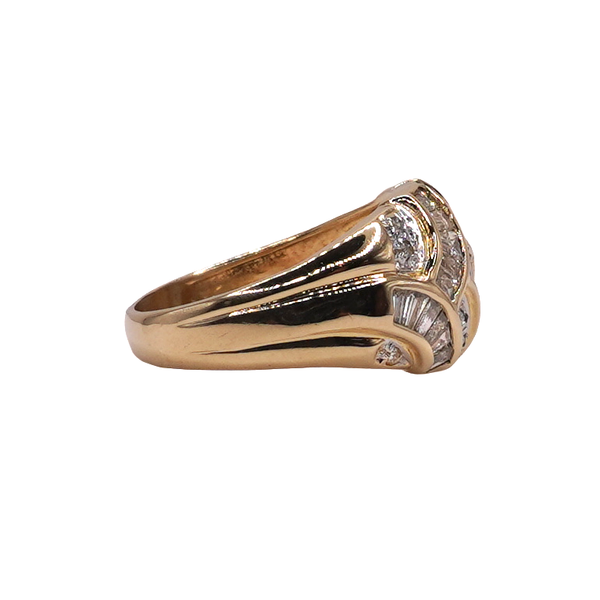 Approximately 2ctw Diamond Ring- 18k Yellow Gold Image 2 Lumina Gem Wilmington, NC