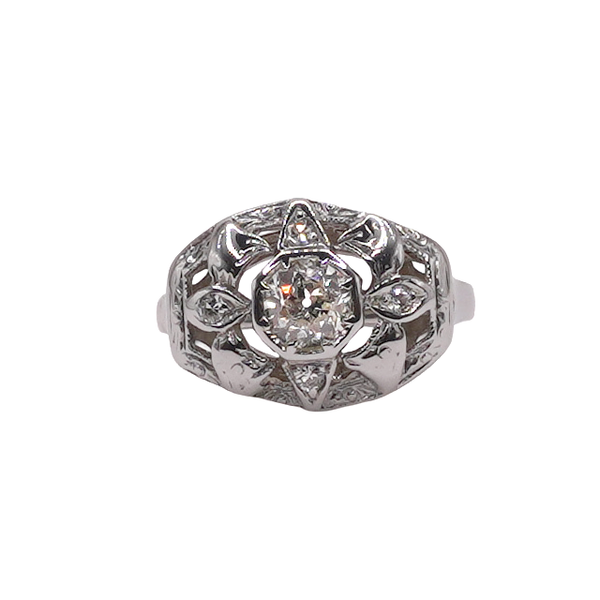 .40ctw Diamond Ring- 14k White Gold Lumina Gem Wilmington, NC