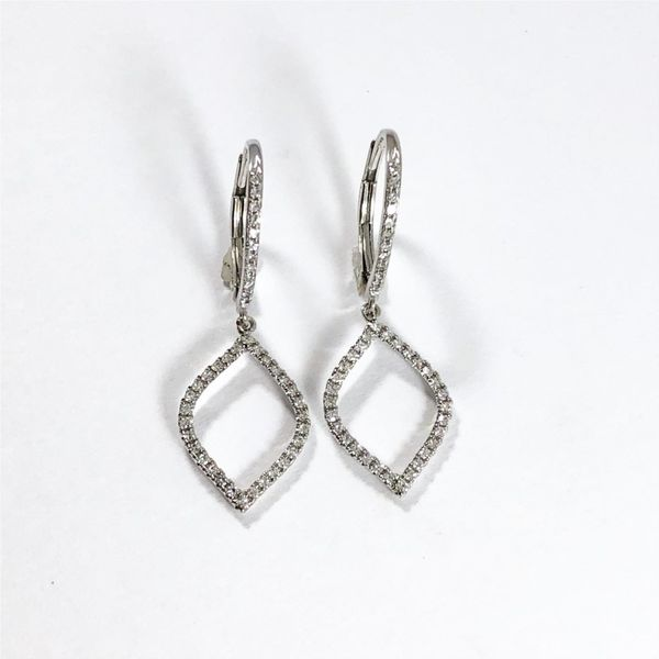 Venetti Diamond Dangle Earrings Lumina Gem Wilmington, NC