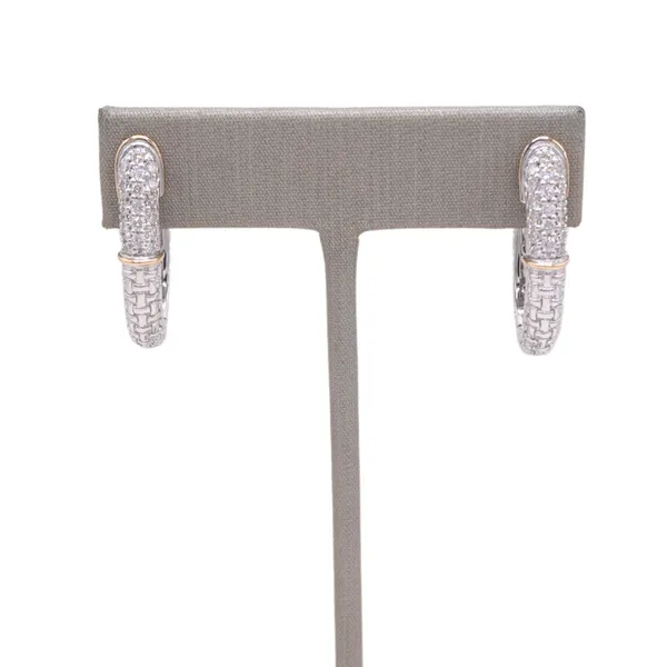 Piyaro .50ctw Diamond Hoops Lumina Gem Hampstead, NC