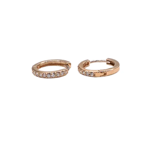 .20ctw Tiny Huggies- 14k Yellow Gold Image 2 Lumina Gem Hampstead, NC