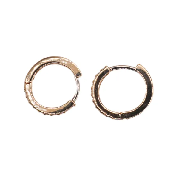.20ctw Tiny Huggies- 14k Yellow Gold Image 3 Lumina Gem Hampstead, NC