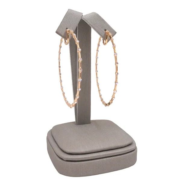 1ctw Diamond Inside Out Hoop Earrings- 14k Yellow Gold Lumina Gem Hampstead, NC