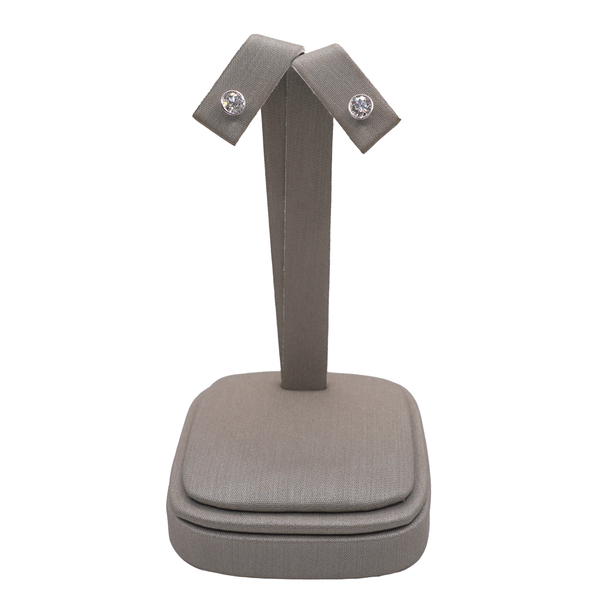 .50ctw Lab Grown Bezel Set Diamond Studs Lumina Gem Wilmington, NC