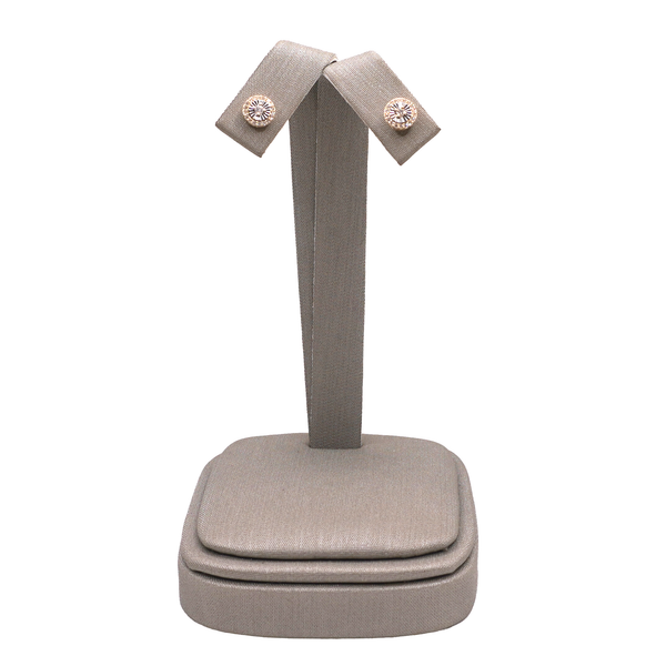 Luvente .11ctw Diamond Studs- 14k Yellow Gold Lumina Gem Wilmington, NC