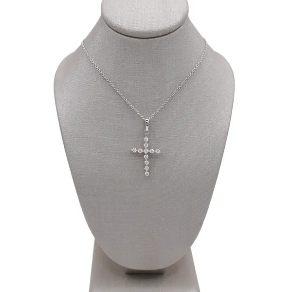 Aiya Designs .25ctw Diamond Cross Pendant Lumina Gem Hampstead, NC