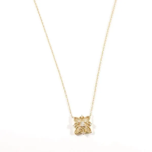 .071ctw Diamond Necklace - 18