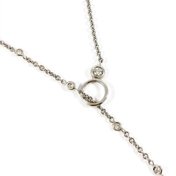 Diamond Lariat Necklace - 17
