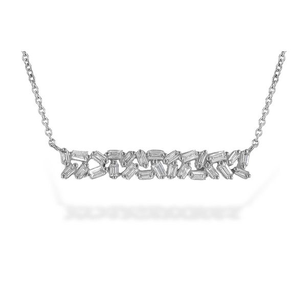 Allison Kaufman .24ctw Diamond Bar Necklace - 18