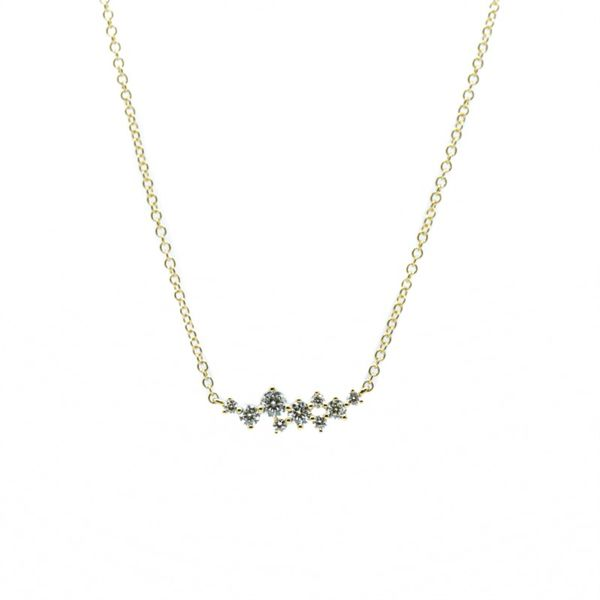 .25ctw Diamond Necklace in 14k Yellow Gold Lumina Gem Wilmington, NC