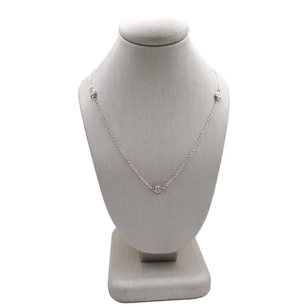 Tiffany & Co. Elsa Peretti Diamond by the Yard Neckalce Lumina Gem Hampstead, NC
