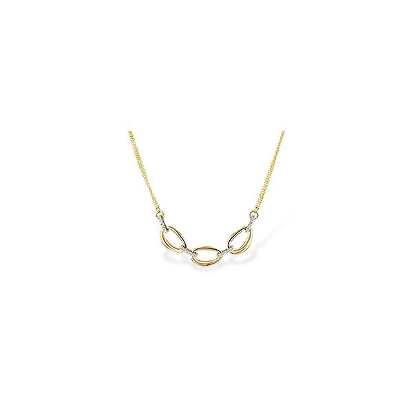 Allison-Kaufman .25ctw Diamond Necklace- 14k Yellow Gold Lumina Gem Wilmington, NC