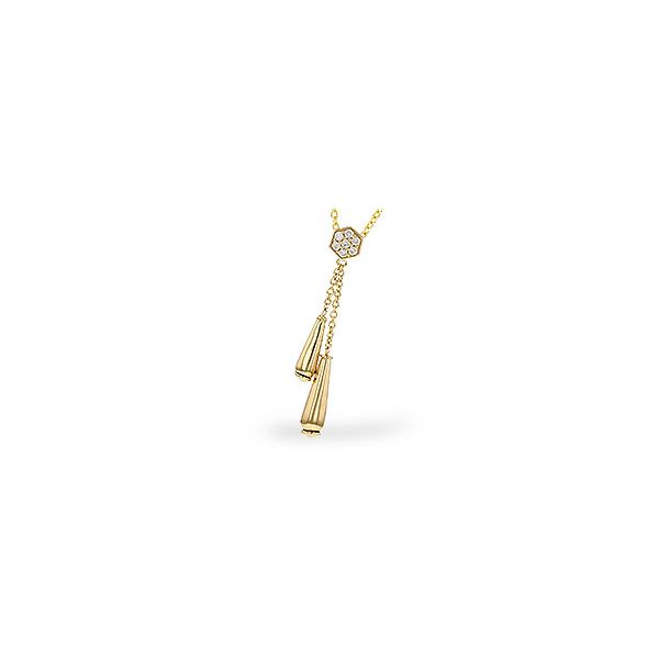 Allison- Kaufman .11ctw Diamond Necklace- 14k Yellow Gold Lumina Gem Wilmington, NC