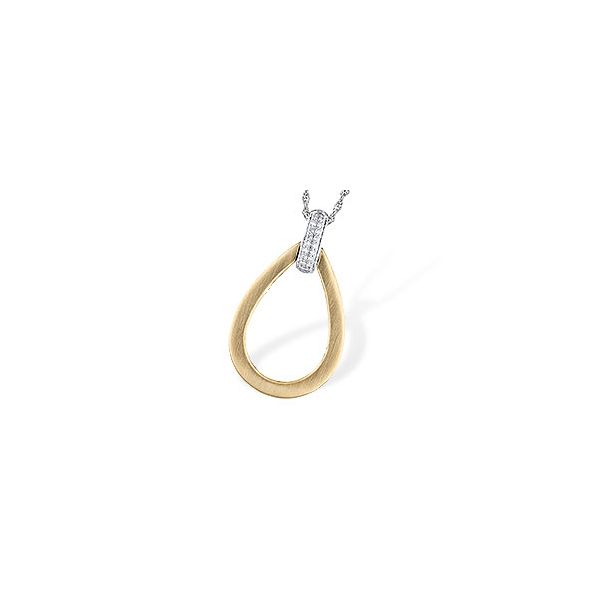 Allison-Kaufman .14ctw Diamond Necklace- 14k Two Tone Gold Lumina Gem Wilmington, NC