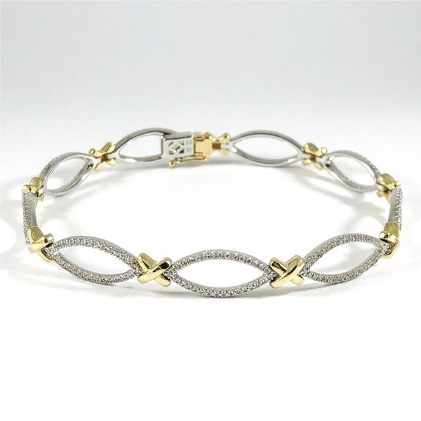 Luvente Diamond Two-Tone Bracelet Lumina Gem Wilmington, NC