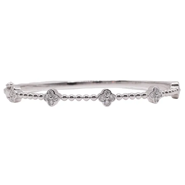 .64ctw Diamond Hinged Bangle Lumina Gem Hampstead, NC