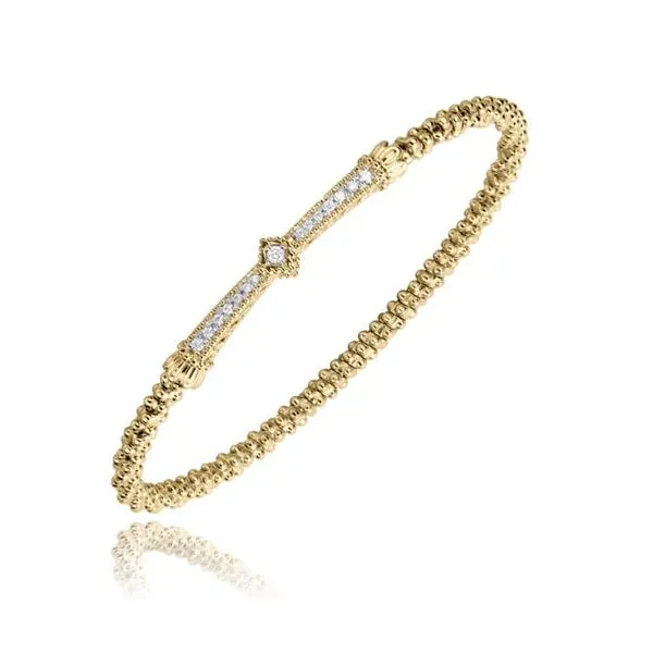 Alwand Vahan 2mm .13ctw Diamond Bangle Lumina Gem Hampstead, NC