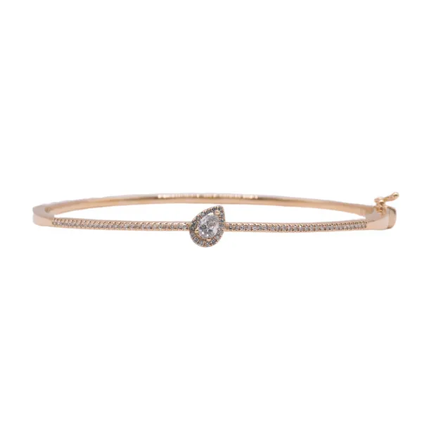 Luvente .42ctw Diamond Hinged Bangle Lumina Gem Hampstead, NC