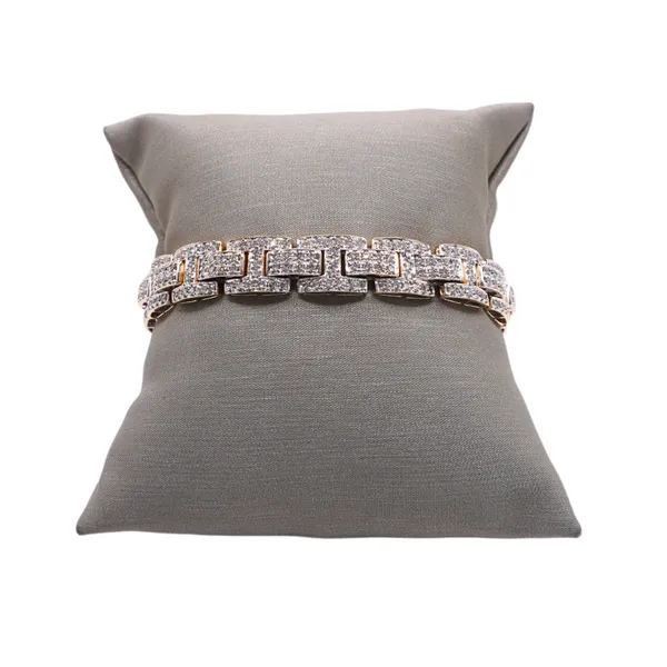 4ctw Diamond Bracelet- 14k Yellow Gold Lumina Gem Hampstead, NC