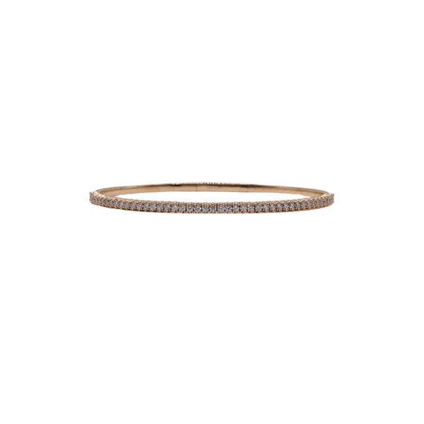1ctw Diamond Flex Bangle- 14k Yellow Gold Lumina Gem Hampstead, NC